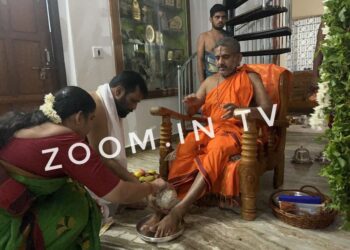 ಅರುಣ್ ಪುತ್ತಿಲ ರವರ ಮನೆಯಲ್ಲಿ ಪೇಜಾವರ ಶ್ರೀ ವಿಶ್ವಪ್ರಸನ್ನತೀರ್ಥ ಸ್ವಾಮೀಜಿ ವಾಸ್ತವ್ಯ : ಹಲವು ವಿಚಾರಗಳ ಬಗ್ಗೆ ಮಾತುಕತೆ