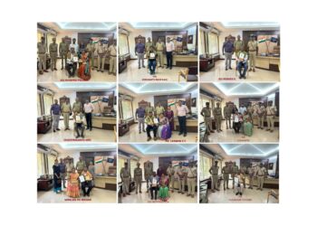 ದ.ಕ.: ಜಿಲ್ಲಾ ಪೊಲೀಸ್ ಕಚೇರಿಯಲ್ಲಿ ನಿವೃತ್ತ ಪೊಲೀಸ್ ಅಧಿಕಾರಿಗಳಿಗೆ ಗೌರವಾರ್ಪಣೆ