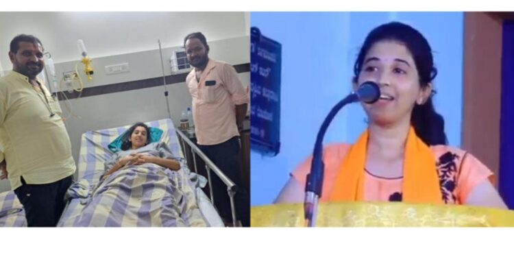 ಪುತ್ತೂರು : ಪಿಕಪ್-ಆಕ್ಟಿವಾ ಅಪಘಾತದಲ್ಲಿ ಗಂಭೀರ ಗಾಯಗೊಂಡಿದ್ದ ಶ್ರೀದೇವಿಗೆ ನೆರವಾದ ಬಜರಂಗದಳ : ಪಿಕಪ್ ಚಾಲಕನ ವಿರುದ್ಧ ಪ್ರಕರಣ ದಾಖಲು..!!!