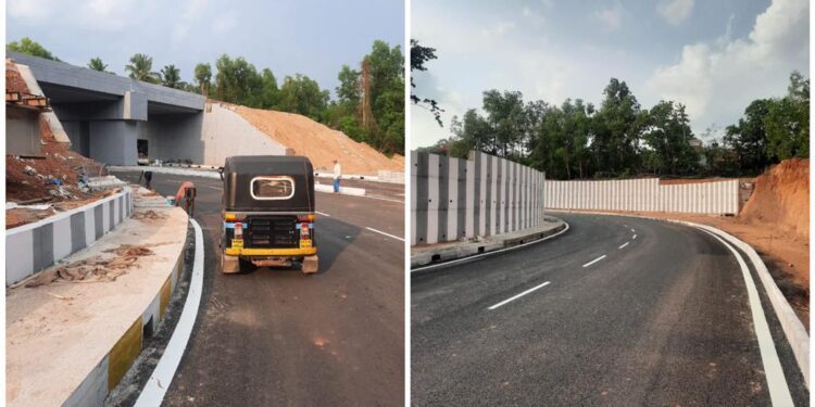 ಪುತ್ತೂರು : ಪೂರ್ಣಗೊಳ್ಳದ ರೈಲ್ವೇ ಅಂಡರ್ ಪಾಸ್ ನ ಚತುಷ್ಪಥ ರಸ್ತೆ : ಅಪಾಯಕಾರಿ ತಿರುವಿನ ಎಚ್ಚರಿಕೆ