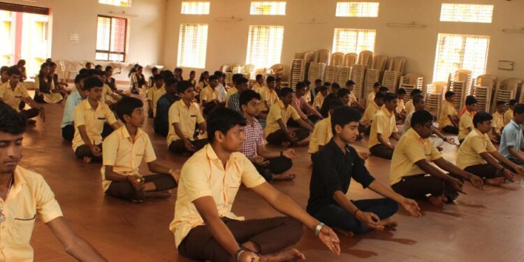 ವಿವೇಕಾನಂದ ಪದವಿ ಪೂರ್ವ ಕಾಲೇಜಿನಲ್ಲಿ ವಿಶ್ವಯೋಗ ದಿನಾಚರಣೆ