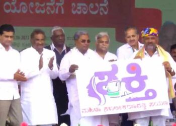 ‘ಶಕ್ತಿ’ ಯೋಜನೆಗೆ ಸಿಎಂ ಸಿದ್ದರಾಮಯ್ಯ ಚಾಲನೆ