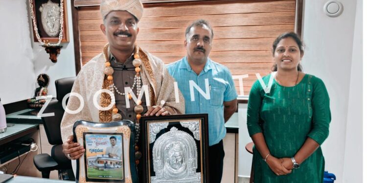 ‘ಪ್ರವೀಣ್ ನೆಟ್ಟಾರು ಕನಸಿನ ಮನೆ’ ನಿರ್ಮಾಣ ಮಾಡಿದ ಮುಗ್ರೋಡಿ ಕನ್ಸ್ಟ್ರಕ್ಷನ್ ನ ಸುಧಾಕರ ಶೆಟ್ಟಿ ಮುಗ್ರೋಡಿ ರವರಿಗೆ ಗೌರವಾರ್ಪಣೆ