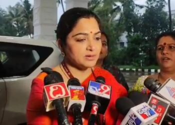 ಖಾಸಗಿ ಕಾಲೇಜಿನ ಶೌಚಾಲಯದಲ್ಲಿ ವಿಡಿಯೋ ಚಿತ್ರೀಕರಣ ಪ್ರಕರಣ : ಉಡುಪಿಗೆ ಬಂದಿಳಿದ ರಾಷ್ಟ್ರೀಯ ಮಹಿಳಾ ಆಯೋಗದ ಸದಸ್ಯೆ ಖುಷ್ಬೂ