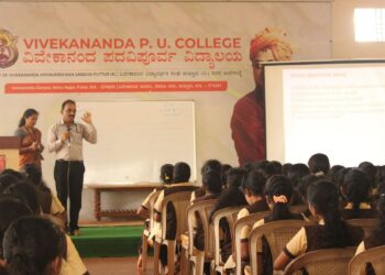 ವಿವೇಕಾನಂದ ಪದವಿ ಪೂರ್ವ ಕಾಲೇಜಿನಲ್ಲಿ ಪ್ರಥಮ ಪಿಯುಸಿ ವಿದ್ಯಾರ್ಥಿಗಳಿಗೆ ಪರೀಕ್ಷಾ ಕಾರ್ಯಗಾರ