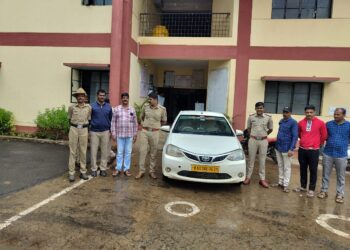 ಹಳಿಯಾಳ ಪೊಲೀಸ್ ಠಾಣೆಯ ಪಿ.ಎಸ್.ಐ ವಿನೋದ್ ರೆಡ್ಡಿ ನೇತೃತ್ವದಲ್ಲಿ ಕಾರ್ಯಾಚರಣೆ : ಕಾರು ಕಳವುಗೈದಿದ್ದ ಆರೋಪಿಯ ಬಂಧನ..!!!