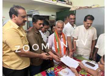 ನಿಡ್ಪಳ್ಳಿ ಗ್ರಾ.ಪಂ. ಉಪಚುನಾವಣೆ : ಬಿಜೆಪಿ ಬೆಂಬಲಿತ ಅಭ್ಯರ್ಥಿ ಚಂದ್ರಶೇಖರ್ ಪ್ರಭು ನಾಮಪತ್ರ ಸಲ್ಲಿಕೆ