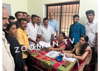 ನಿಡ್ಪಳ್ಳಿ ಗ್ರಾಮ ಪಂಚಾಯತ್ ಉಪಚುನಾವಣೆ : ಕಾಂಗ್ರೆಸ್ ಬೆಂಬಲಿತ ಅಭ್ಯರ್ಥಿಗಳಾಗಿ ಸತೀಶ್ ಶೆಟ್ಟಿ, ಹರೀಶ್ ನಾಮಪತ್ರ ಸಲ್ಲಿಕೆ