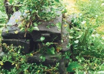 ಮಣಿನಾಲ್ಕೂರು ಬಾರೆತ್ಯಾರಿನಲ್ಲಿ ದೇಗುಲದ ಕುರುಹುಗಳು ಪತ್ತೆ..!!!