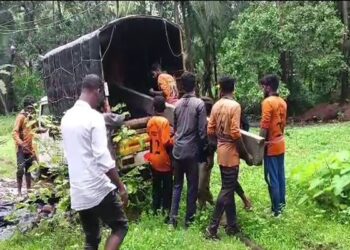 ಬಂಟ್ವಾಳ : ಭಾರೀ ಮಳೆ : ನೆಲಕ್ಕುರುಳಿದ 10 ವಿದ್ಯುತ್‌ ಕಂಬ