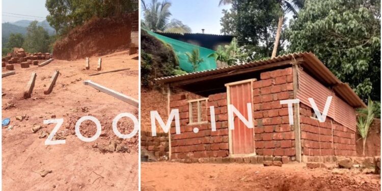 ಕೆದಿಲ-ಪೆರಾಜೆ ಗೋಮಾಳ ಅತಿಕ್ರಮಣ : ಶೆಡ್ ತೆರವುಗೊಳಿಸಿದ ಜಾಗದಲ್ಲಿ ಮನೆ ನಿರ್ಮಾಣ : ಹೋರಾಟದ ಎಚ್ಚರಿಕೆ ನೀಡಿದ ಹಿಂ.ಜಾ.ವೇ.