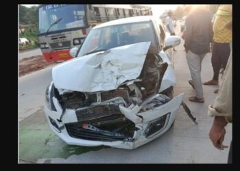 ಸೂರಿಕುಮೇರು : ಆಟೋ ರಿಕ್ಷಾ-ಕಾರಿನ ನಡುವೆ ಡಿಕ್ಕಿ : ಆಟೋ ಚಾಲಕನಿಗೆ ಗಾಯ