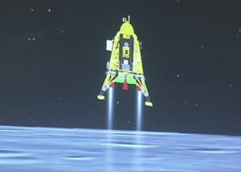 ಚಂದ್ರಯಾನ-3 ಸಕ್ಸಸ್‌: ಚಂದ್ರನ ಅಂಗಳದಲ್ಲಿ ಯಶಸ್ವಿಯಾಗಿ ಕಾಲಿಟ್ಟ ವಿಕ್ರಮ್‌ ಲ್ಯಾಂಡರ್‌