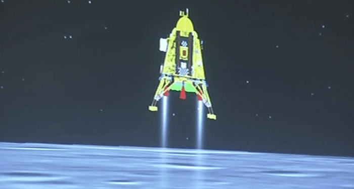 ಚಂದ್ರಯಾನ-3 ಸಕ್ಸಸ್‌: ಚಂದ್ರನ ಅಂಗಳದಲ್ಲಿ ಯಶಸ್ವಿಯಾಗಿ ಕಾಲಿಟ್ಟ ವಿಕ್ರಮ್‌ ಲ್ಯಾಂಡರ್‌