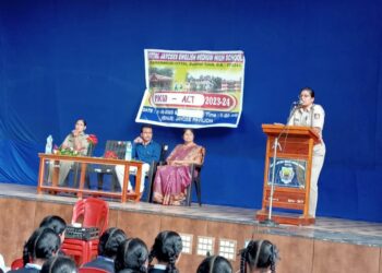 ವಿಠಲ್ ಜೇಸೀ‌ಸ್ ಆಂಗ್ಲ ಮಾಧ್ಯಮ ಶಾಲೆಯಲ್ಲಿ  ವಿದ್ಯಾರ್ಥಿಗಳಿಗೆ ಪೋಕ್ಸೋ ಕಾಯ್ದೆ ಬಗ್ಗೆ ಜಾಗೃತಿ ಕಾರ್ಯಕ್ರಮ : ಎಸ್.ಐ ವಿದ್ಯಾ ರವರಿಂದ ಮಕ್ಕಳಿಗೆ ಸುರಕ್ಷತೆಯ ಬಗ್ಗೆ ಮಾಹಿತಿ