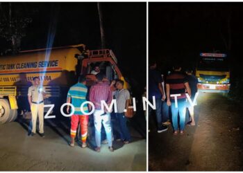 ಕೇರಳದ ಶೌಚಾಲಯದ ಕೊಳಚೆ ವಿಟ್ಲ ಸಮೀಪದ ಹಳ್ಳಕ್ಕೆ : ಉಕ್ಕುಡ ಸಮೀಪ ಲಾರಿ ತಡೆದು ಪೊಲೀಸರಿಗೊಪ್ಪಿಸಿದ ಸಾರ್ವಜನಿಕರು : ಪದೇ ಪದೇ ಮರುಕಳಿಸುತ್ತಿದೆ ಘಟನೆ