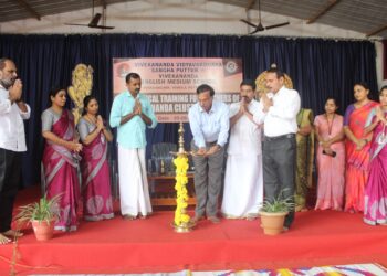 ವಿವೇಕಾನಂದ ಆಂಗ್ಲ ಮಾಧ್ಯಮ ಶಾಲೆಯಲ್ಲಿ ವಿವೇಕಾನಂದ ವರ್ತುಲದ ಶಿಕ್ಷಕರಿಗಾಗಿ ಒಂದು ದಿನದ ಕಾರ್ಯಗಾರ