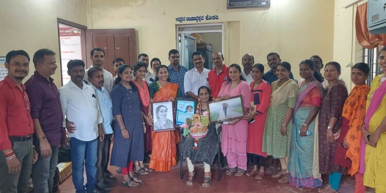 ಮುಂಡೂರು : ಗ್ರಾ.ಪಂ. ಅಭಿವೃದ್ಧಿ ಅಧಿಕಾರಿ ಗೀತಾ ಬಿ.ಎಸ್. ರವರಿಗೆ ಬೀಳ್ಕೊಡುಗೆ