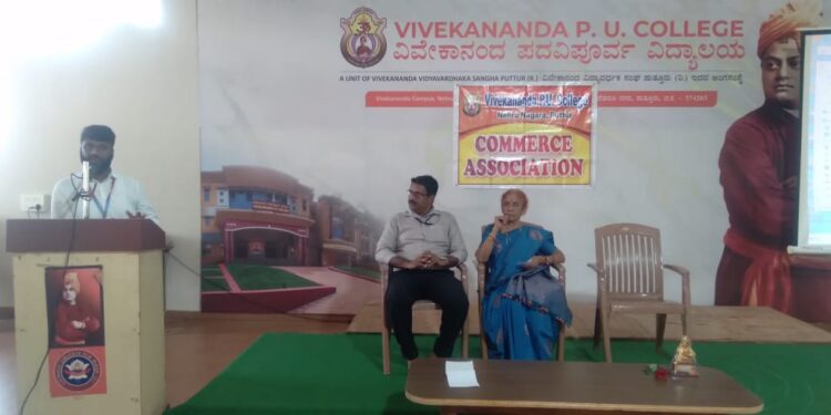 ವಿವೇಕಾನಂದ ಪದವಿ ಪೂರ್ವ ಕಾಲೇಜಿನಲ್ಲಿ ಅಂಚೆ ಸೇವೆಗಳ ಬಗ್ಗೆ ವಿಶೇಷ ಉಪನ್ಯಾಸ