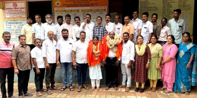 ಮುಂಡೂರು ಗ್ರಾ.ಪಂ. ಅಧ್ಯಕ್ಷರಾಗಿ ಚಂದ್ರಶೇಖರ್ ಎನ್.ಎಸ್.ಡಿ, ಉಪಾಧ್ಯಕ್ಷರಾಗಿ ಯಶೋಧ ಆಯ್ಕೆ