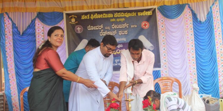 ಕೊಡಂಕೀರಿ ಗದ್ದೆಯಲ್ಲಿ ಫಿಲೋಮಿನಾ ಪಿ.ಯು ವಿದ್ಯಾರ್ಥಿಗಳು : ಗರಿಗೆದರಿದ “ಫಿಲೋ ಸಂಭ್ರಮ”- ಕೆಸರ್ಡ್ ಒಂಜಿ ದಿನ