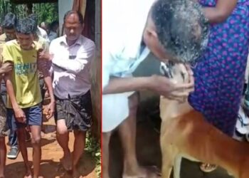 ಉಡುಪಿ ಜಿಲ್ಲೆಯಲ್ಲೊಂದು ಭಾವನಾತ್ಮಕ ಘಟನೆ : ಕಾಡಿನಲ್ಲಿ ಕಳೆದು ಹೋಗಿದ್ದ ಮನೆ ಮಗನ ಒಂದು ವಾರದ ಬಳಿಕ ಹುಡುಕಿಕೊಟ್ಟ ಮುದ್ದಿನ ಶ್ವಾನ