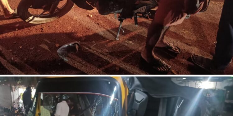 ವಿಟ್ಲ : ಆಟೋ ರಿಕ್ಷಾ-ಬೈಕ್ ನಡುವೆ ಡಿಕ್ಕಿ : ಓರ್ವನಿಗೆ ಗಂಭೀರ ಗಾಯ..!!!