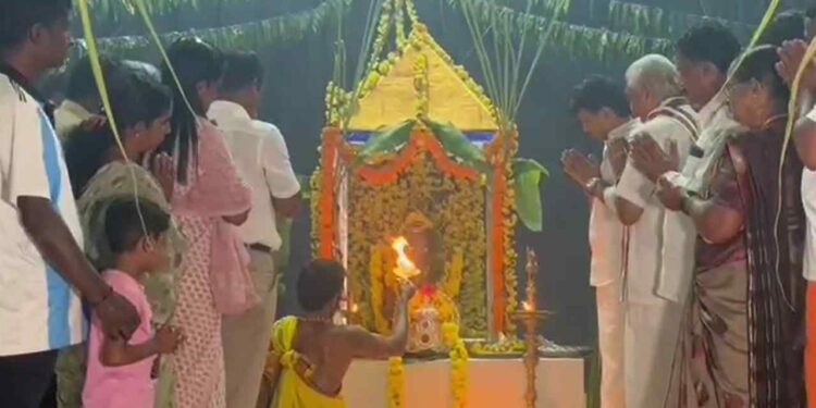 ಮಂಗಳೂರು : ವಿವಿಯಲ್ಲಿ ವಿಘ್ನವಿಲ್ಲದೆ ನೆರವೇರಿದ ವಿನಾಯಕನ ಪೂಜೆ