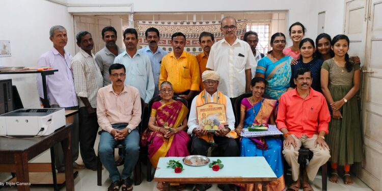 ಕೊಡಂಗಾಯಿ ಗ್ರಾಮೀಣ ಅಂಚೆ ಕಚೇರಿಯಲ್ಲಿ 44 ವರ್ಷಗಳಿಂದ ಗ್ರಾಮೀಣ ಅಂಚೆ ನೌಕರರಾಗಿ ಸೇವೆ ಸಲ್ಲಿಸಿದ ಕೃಷ್ಣಪ್ಪ ಮಡಿವಾಳ ರವರಿಗೆ ಬೀಳ್ಕೊಡುಗೆ