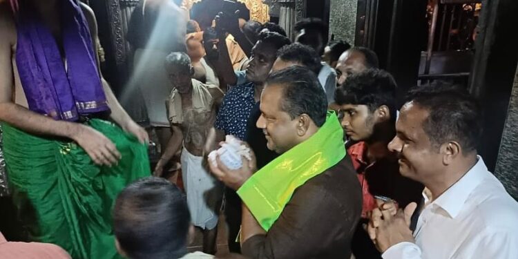 ಶ್ರೀಕೃಷ್ಣ ಜನ್ಮಾಷ್ಟಮಿ : ಉಡುಪಿ ಕೃಷ್ಣಮಠಕ್ಕೆ ಭೇಟಿ ನೀಡಿ ಕೃಷ್ಣನ ದರ್ಶನ ಪಡೆದ ವಿಧಾನ ಸಭಾಧ್ಯಕ್ಷ ಯುಟಿ ಖಾದರ್