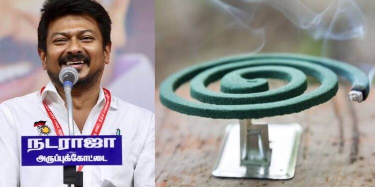 ‘ಸನಾತನ ಧರ್ಮ ಯುದ್ಧ’ಕ್ಕೆ ಹೊಸ ಟ್ವಿಸ್ಟ್‌ : ‘ಸೊಳ್ಳೆ ಬತ್ತಿ’ ಹಚ್ಚಿ ತಿರುಗೇಟು ಕೊಟ್ಟ ಉದಯನಿಧಿ ಸ್ಟಾಲಿನ್‌