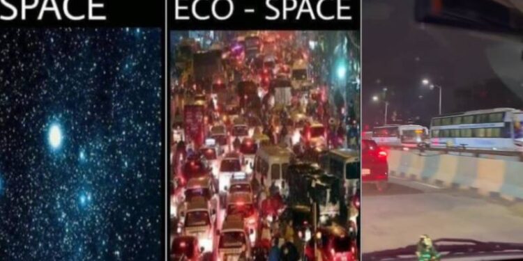 ಬೆಂಗಳೂರು ಟ್ರಾಫಿಕ್ ಸಮಸ್ಯೆ ಬಗ್ಗೆ ರಾಷ್ಟ್ರ ಮಟ್ಟದಲ್ಲಿ ಭಾರೀ ಚರ್ಚೆ : ಸಂಜೆ ಬರಬೇಕಾದ ಶಾಲಾ ಮಕ್ಕಳು ರಾತ್ರಿ ವೇಳೆ ಮನೆಗೆ..!!!