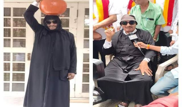 ಕಾವೇರಿ ಹೋರಾಟಕ್ಕೆ ಬುರ್ಖಾ ಧರಿಸಿ ಬಂದ ವಾಟಾಳ್ ನಾಗರಾಜ್​​ : ಈ ಬಗ್ಗೆ ಏನಂದ್ರು..!??