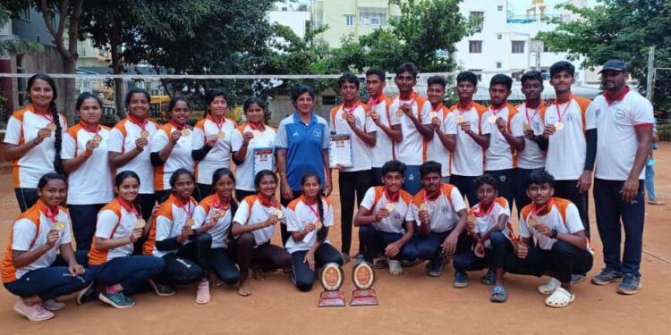 ತ್ರೋಬಾಲ್ ಪಂದ್ಯಾಟದಲ್ಲಿ ವಿವೇಕಾನಂದ ಪ.ಪೂ ಕಾಲೇಜಿನ ಬಾಲಕರ ಮತ್ತು ಬಾಲಕಿಯರ ತಂಡ ಪ್ರಥಮ