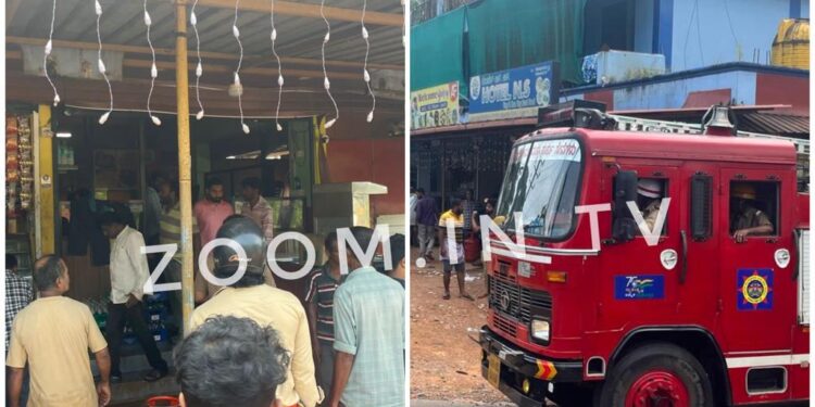 ಪುತ್ತೂರು : ಪಡೀಲ್ ನಲ್ಲಿರುವ ಹೋಟೆಲೊಂದರಲ್ಲಿ ಅಗ್ನಿ ಅವಘಡ..!!!