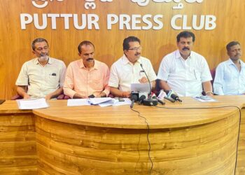 ‘ರಾಜ್ಯ ಸರ್ಕಾರ ರೈತರನ್ನು ಕಡೆಗಸುತ್ತಿದೆ’ – ಪತ್ರಿಕಾಗೋಷ್ಠಿಯಲ್ಲಿ ಮಾಜಿ ಶಾಸಕ ಸಂಜೀವ ಮಠಂದೂರು