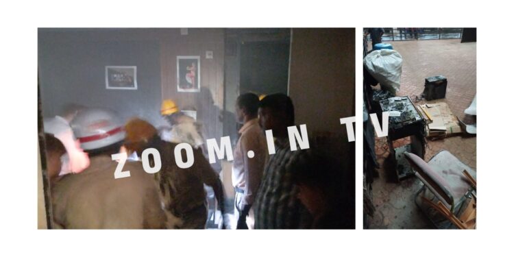 ಪುತ್ತೂರು : ಆಡ್ ಲ್ಯಾಬ್ ಗೆ ಬಡಿದ ಸಿಡಿಲು : ವಸ್ತುಗಳು ಸುಟ್ಟು ಕರಕಲು