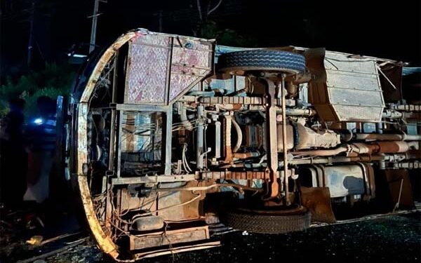 ಪುತ್ತೂರು : ಮದುವೆ ದಿಬ್ಬಣದ ಟೆಂಪೋ ಪಲ್ಟಿ : ಹಲವರಿಗೆ ಗಾಯ..!!!