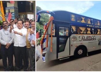 ಪುತ್ತೂರು : ಕೆ.ಎಸ್.ಆರ್.ಟಿ.ಸಿ ಯ ನೂತನ ಡಿಲೆಕ್ಸ್ ಬಸ್ ‘ಪಲ್ಲಕ್ಕಿ’ಗೆ ಚಾಲನೆ ನೀಡಿದ ಶಾಸಕ ಅಶೋಕ್ ರೈ