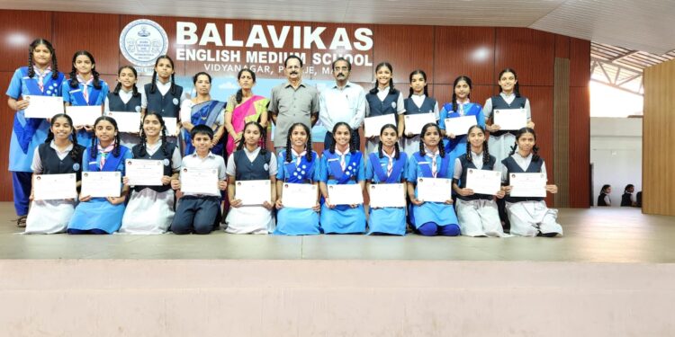 ಬಾಲವಿಕಾಸದ ವೈಷ್ಣವಿ ಪ್ರಬಂಧ ಸ್ಪರ್ಧೆಯಲ್ಲಿ ಜಿಲ್ಲೆಗೆ ಪ್ರಥಮ