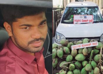 ಹೈ-ಫೈ ಕಾರ್​ನಲ್ಲಿ ಬಂದು ಎಳೆನೀರು ಕಳ್ಳತನ : 90 ಸೀಯಾಳದ ಜೊತೆಗೆ ಕಳ್ಳನನ್ನು ಬಂಧಿಸಿದ ಪೊಲೀಸರು