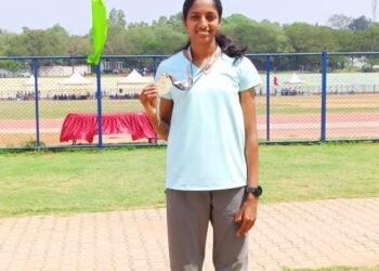 ರಾಜ್ಯ ಮಟ್ಟದ ದಸರಾ ಸಿ.ಎಂ ಕಪ್ ಅಥ್ಲೆಟಿಕ್ ಸ್ಪರ್ಧೆ-2023 : ವಿವೇಕಾನಂದ ಇಂಜಿನಿಯರಿಂಗ್ ಕಾಲೇಜಿನ ಅಂತಿಮ ವರ್ಷದ ಎಂಬಿಎ ವಿದ್ಯಾರ್ಥಿನಿಗೆ ಚಿನ್ನದ ಪದಕ
