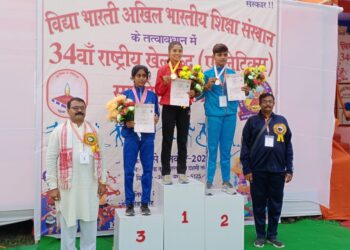 ರಾಷ್ಟ್ರಮಟ್ಟದ ಅಥ್ಲೆಟಿಕ್ಸ್ ಕ್ರೀಡಾಕೂಟದಲ್ಲಿ ವಿವೇಕಾನಂದ ಪ.ಪೂ ಕಾಲೇಜಿಗೆ ಬೆಳ್ಳಿ ಮತ್ತು ಕಂಚಿನ ಪದಕ
