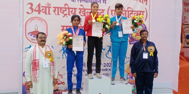 ರಾಷ್ಟ್ರಮಟ್ಟದ ಅಥ್ಲೆಟಿಕ್ಸ್ ಕ್ರೀಡಾಕೂಟದಲ್ಲಿ ವಿವೇಕಾನಂದ ಪ.ಪೂ ಕಾಲೇಜಿಗೆ ಬೆಳ್ಳಿ ಮತ್ತು ಕಂಚಿನ ಪದಕ