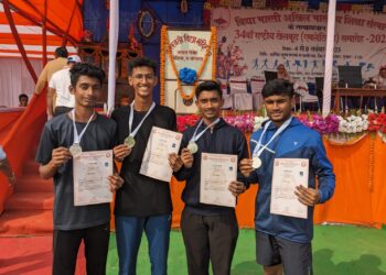 ರಾಷ್ಟ್ರಮಟ್ಟದ ಅಥ್ಲೆಟಿಕ್ಸ್ ಕ್ರೀಡಾಕೂಟದಲ್ಲಿ ವಿವೇಕಾನಂದ ಪ.ಪೂ ಕಾಲೇಜಿನ ವಿದ್ಯಾರ್ಥಿಗಳ ಅತ್ಯುತ್ತಮ ಸಾಧನೆ