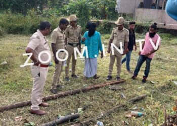 ಅಕ್ಷಯ್ ಕಲ್ಲೇಗ ಕೊಲೆ ಪ್ರಕರಣ : ಸ್ಥಳ ಮಹಜರು ನಡೆಸಲು ಆರೋಪಿ ಮಂಜನನ್ನು ನೆಹರುನಗರಕ್ಕೆ ಕರೆ ತಂದ ಪೊಲೀಸರು..!!