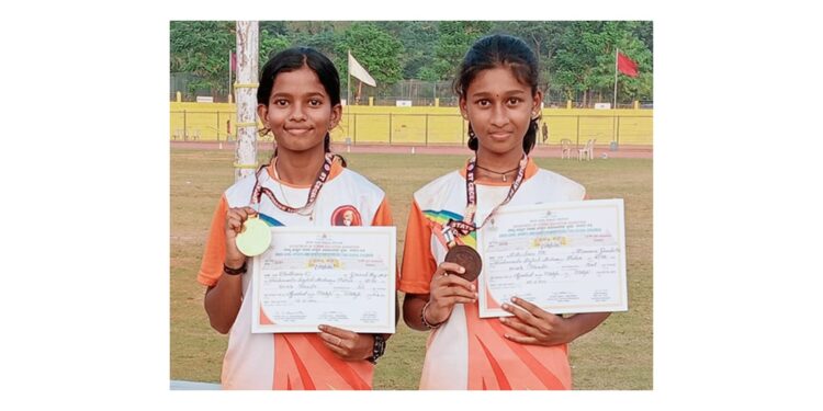 ರಾಜ್ಯ ಮಟ್ಟದ ಕ್ರೀಡಾಕೂಟ : ವಿವೇಕಾನಂದ ಆಂಗ್ಲ ಮಾಧ್ಯಮ ಶಾಲಾ ವಿದ್ಯಾರ್ಥಿನಿ ಚಿಂತನಾ.ಸಿ ರಾಷ್ಟ್ರಮಟ್ಟಕ್ಕೆ ಆಯ್ಕೆ