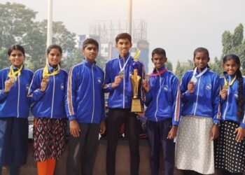 ವಿದ್ಯಾಭಾರತಿ ರಾಷ್ಟ್ರಮಟ್ಟದ ಕ್ರೀಡಾಕೂಟದಲ್ಲಿ ವಿವೇಕಾನಂದ ಆಂಗ್ಲ ಮಾಧ್ಯಮ ಶಾಲಾ ವಿದ್ಯಾರ್ಥಿಗಳ ಅಪ್ರತಿಮ ಸಾಧನೆ : 9 ಚಿನ್ನ, 4 ಬೆಳ್ಳಿ ಹಾಗೂ 2 ಕಂಚಿನ ಪದಕಗಳೊಂದಿಗೆ – 9 ವಿದ್ಯಾರ್ಥಿಗಳು ಎಸ್.ಜಿ.ಎಫ್.ಐ ಗೆ ಆಯ್ಕೆ