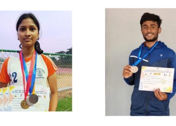 ಜಿಲ್ಲಾಮಟ್ಟದ ಅಥ್ಲೆಟಿಕ್ಸ್ ಕ್ರೀಡಾಕೂಟದಲ್ಲಿ ವಿವೇಕಾನಂದ ಪ.ಪೂ ಕಾಲೇಜಿನ ವಿನೀತ ಗೆ ಚಿನ್ನ ಹಾಗೂ ಬೆಳ್ಳಿ ಮತ್ತು ಸುಶಾನ್ ಪ್ರಕಾಶ್ ಗೆ ಬೆಳ್ಳಿ ಪದಕ