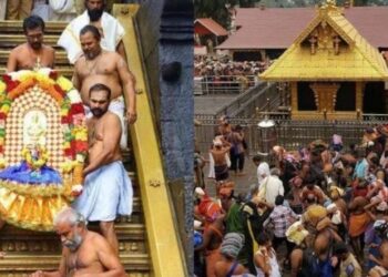 ಬಾಗಿಲು ತೆರೆದ ಅಯ್ಯಪ್ಪ ಸ್ವಾಮಿ ದೇಗುಲ : 41 ದಿನಗಳ ಕಾಲ ಶಬರಿಮಲೆಯಲ್ಲಿ ಮಂಡಲ ಪೂಜೆ